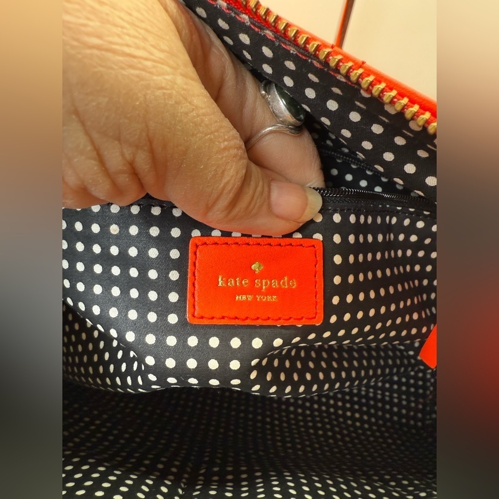 NWT Kate Spade Astor Court Aurelia Flo Coral Quilted Shoulder Bag - Picture 7 of 9